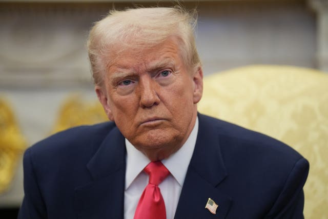 US President Donald Trump