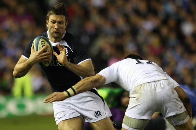 Simon Danielli was the last Scot to score against England at Murrayfield back in 2004