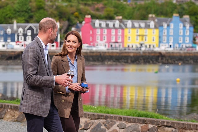 Royal visit to Mull and Iona