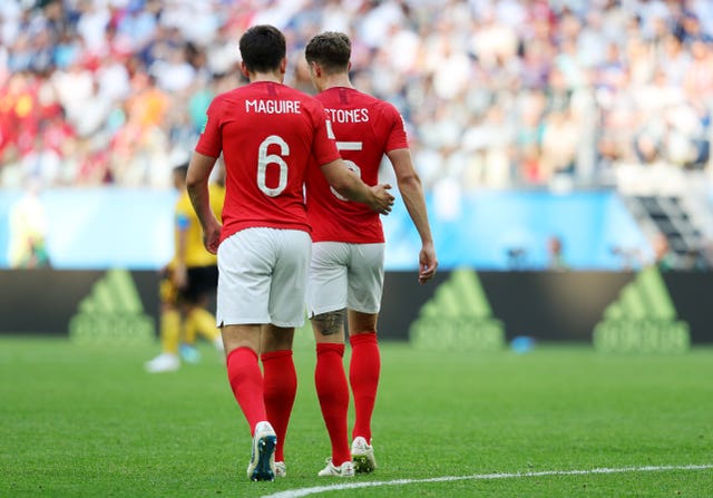 Harry Maguire and John Stones have been there for one another