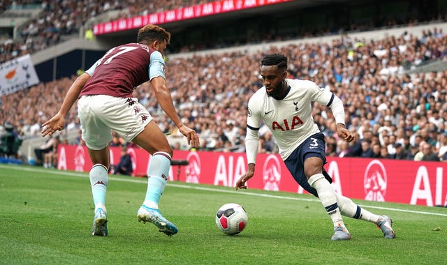 Spurs beat Aston Villa in their first game of the Premier League season