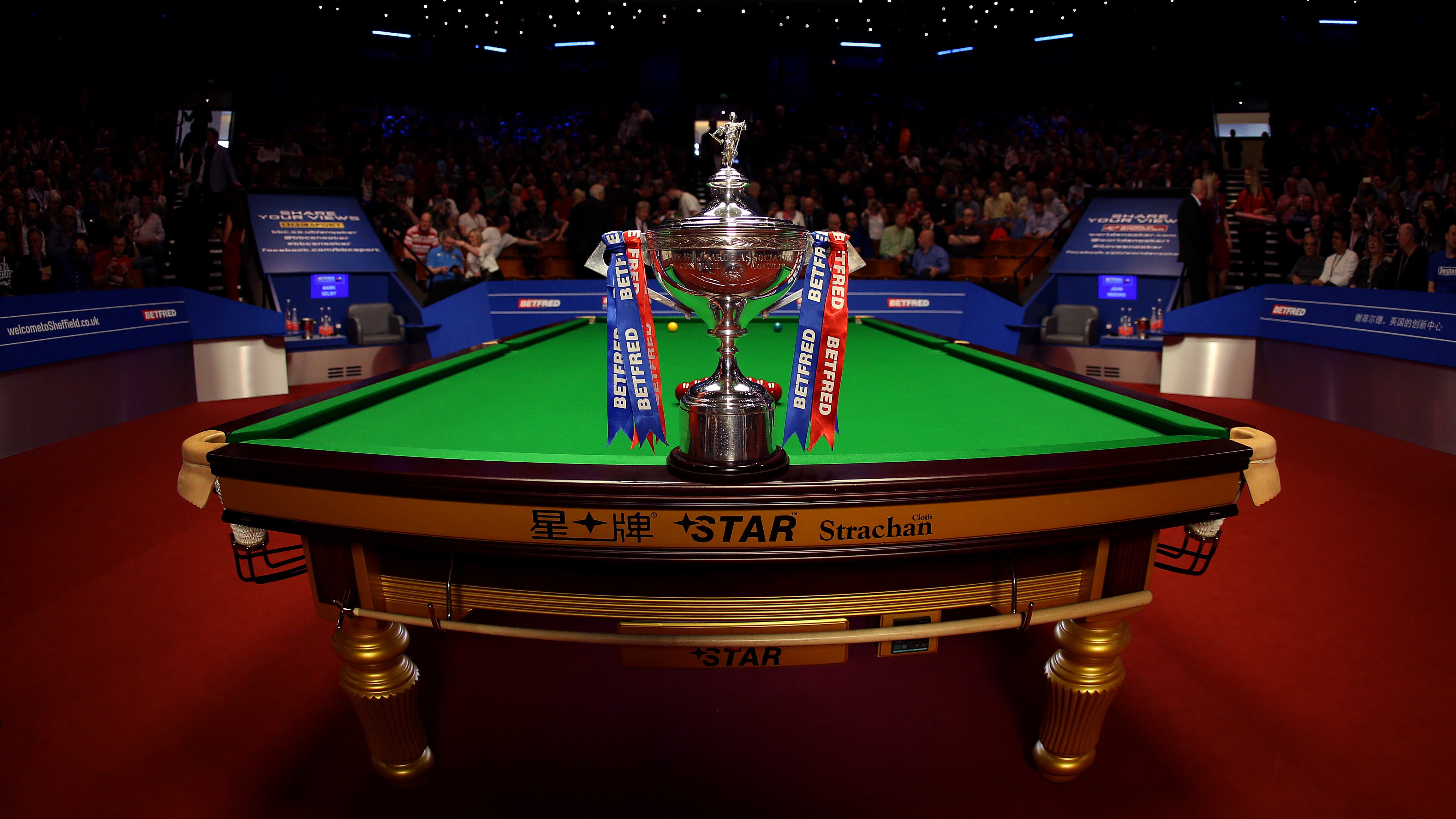 Capacity crowd expected to be able to attend World Snooker Championship