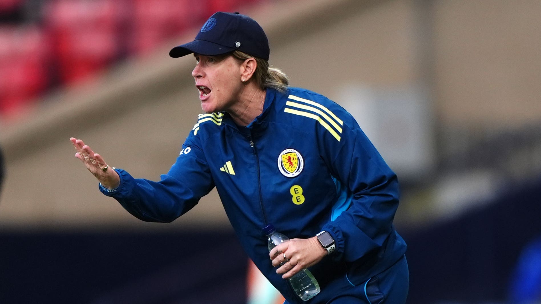 Melissa Andreatta’s Scotland suffered a narrow defeat on Friday night (Andrew Milligan/PA)
