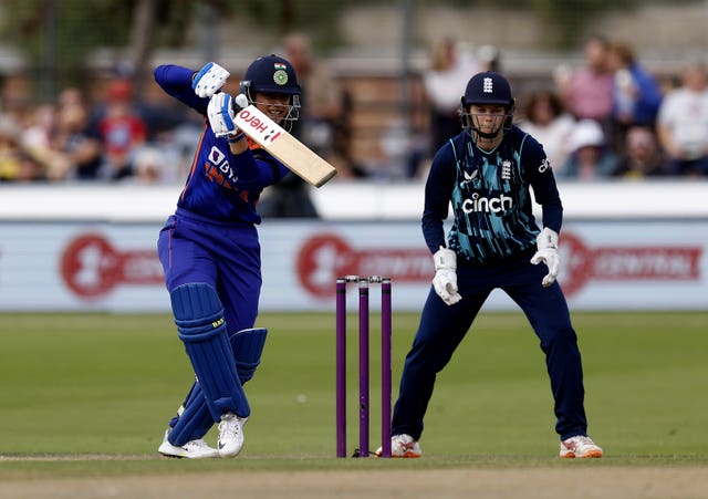 Smriti Mandhana's elegant 91 helped India to victory (Steven Paston/PA)