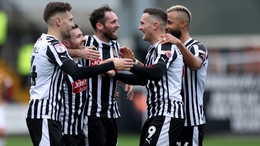 Notts County ran riot in the first half at Meadow Lane (Bradley Collyer/PA)
