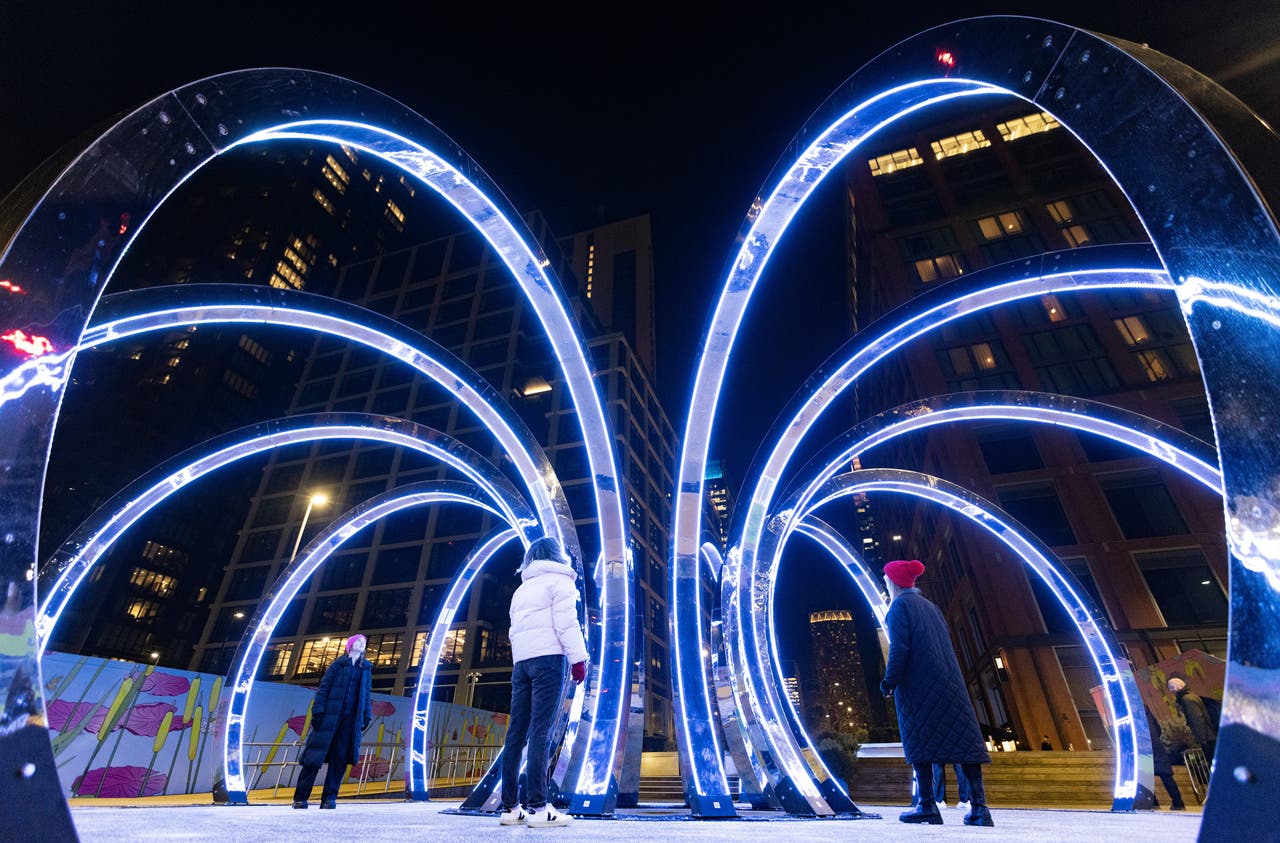 In Pictures Winter Lights festival returns to London for first time