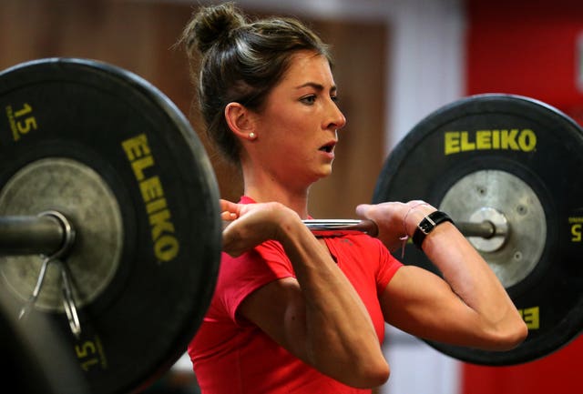 Curling – Eve Muirhead Work Out – Sportscotland Institute of Sport