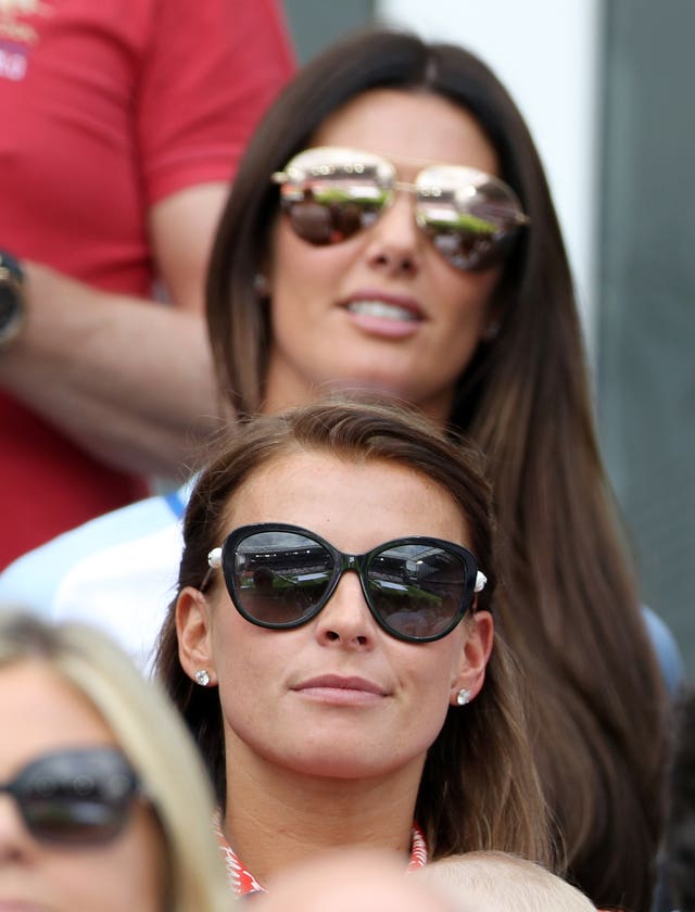 Coleen Rooney and Rebekah Vardy 