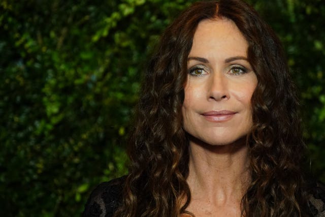 Minnie Driver at the Charles Finch and Chanel 2024 Pre-Bafta Party in London