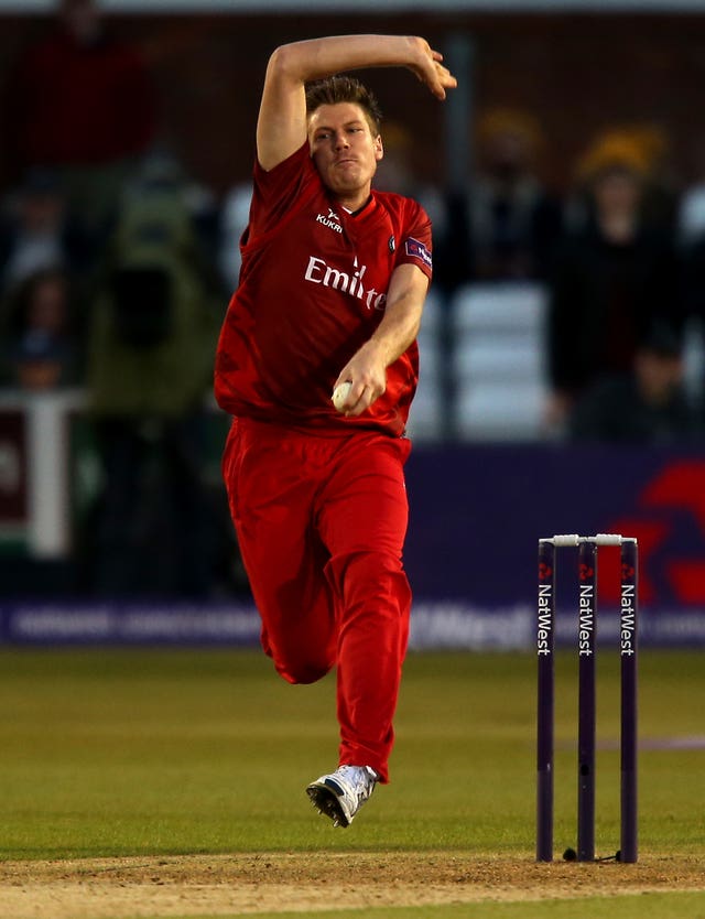 James Faulkner will play for Lancashire in the Vitality Blast this summer 