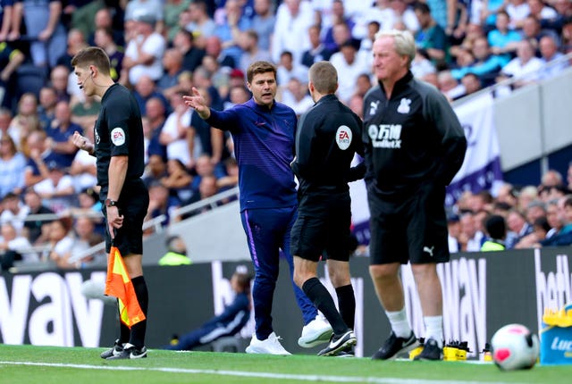 Mauricio Pochettino was happy with his side's intensity against Crystal Palace