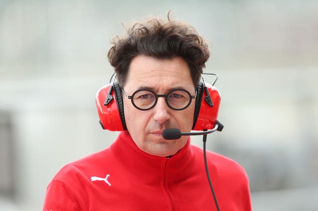 Ferrari Team Principle Mattia Binotto was asked about Lewis Hamilton