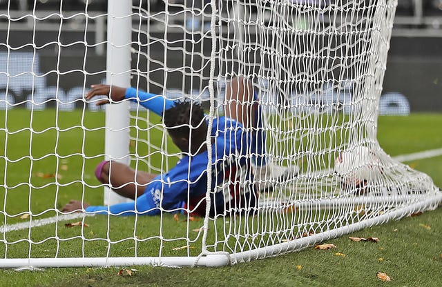 Wilfried Zaha scored for Palace