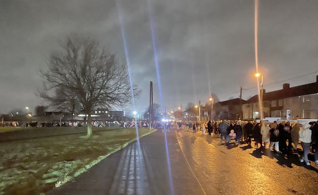 Grace Lynch tribute walk