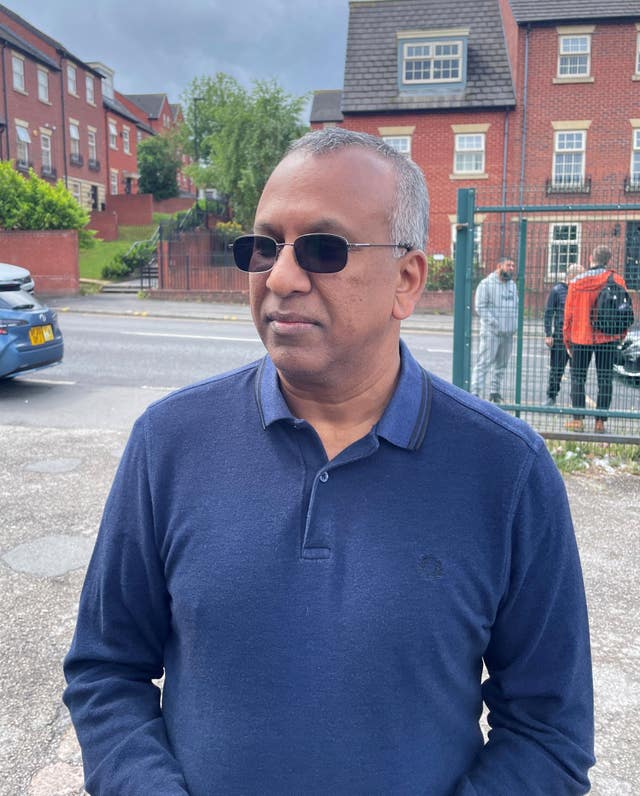 Business owner Mojid Khan 