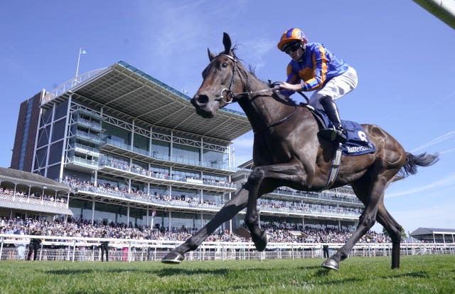 Whirl winning the Musidora Stakes at York