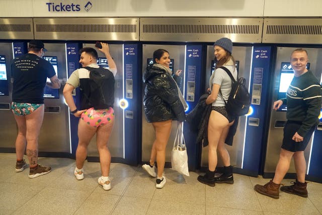 No Trousers Tube Ride 2023