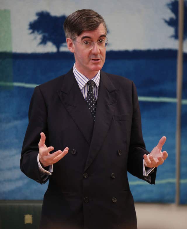 Jacob Rees-Mogg at Conservative Voice meeting