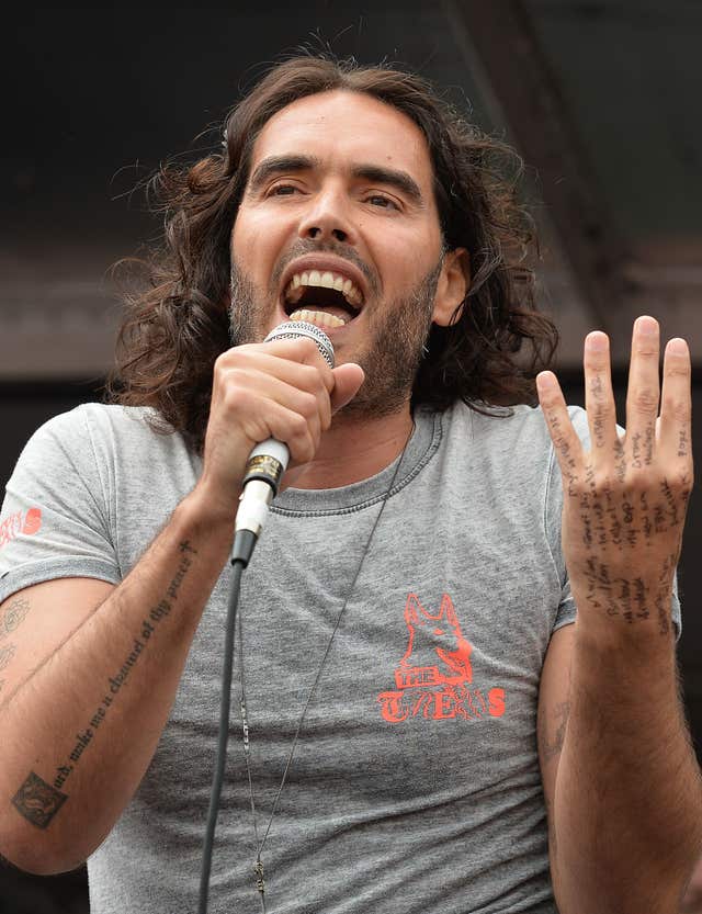 Russell Brand allegations