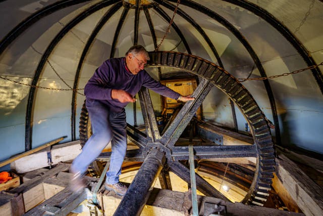 Wilton Windmill spring clean