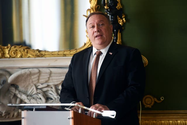 US secretary of state Mike Pompeo