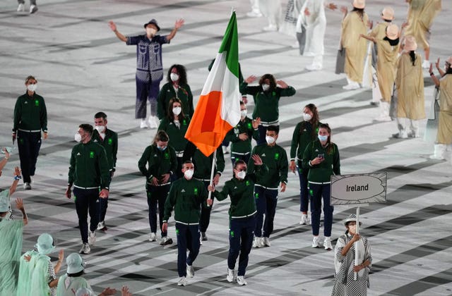 Ireland Olympic flagbearers