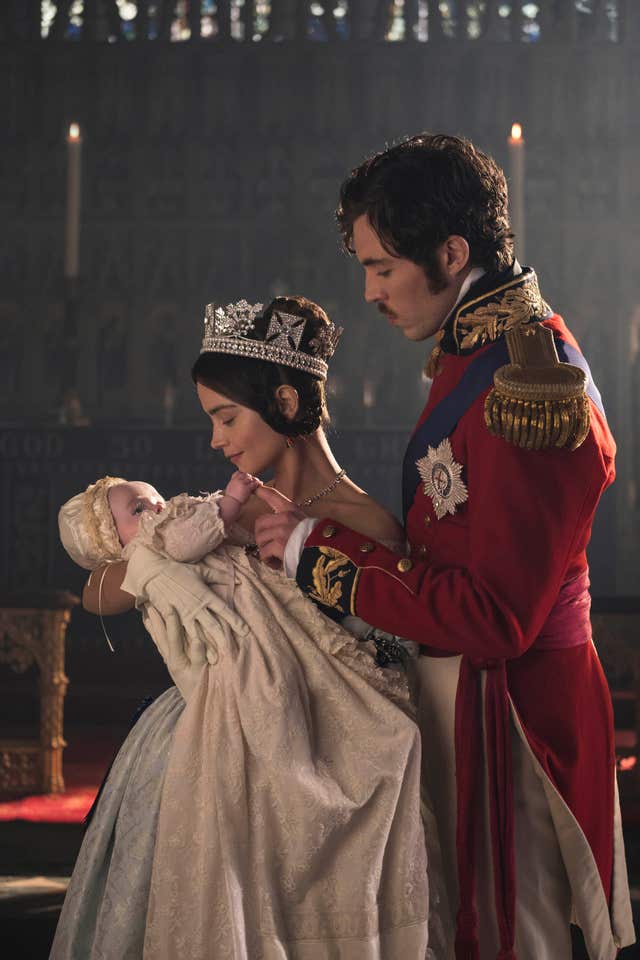 Jenna Coleman as Victoria and Tom Hughes as Albert (Gareth Gattrell/ITV)