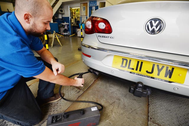 VW emission tests rigging