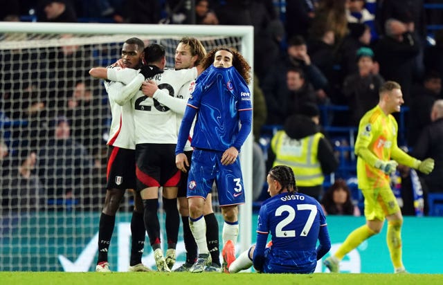 Chelsea’s Marc Cucurella stands dejected