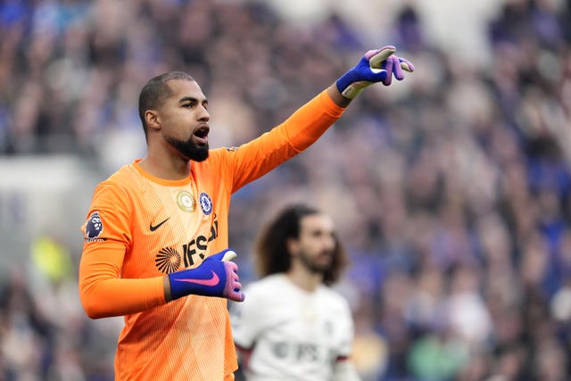 Chelsea goalkeeper Robert Sanchez