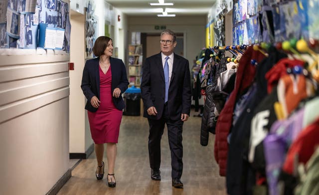 Keir Starmer visit to London school