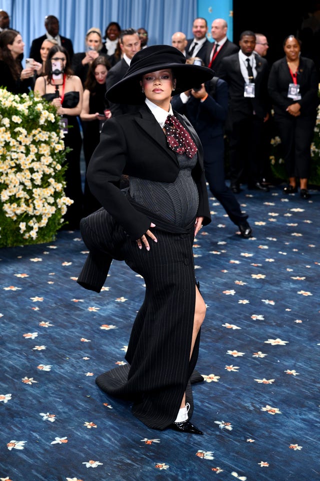 Rihanna at the Met Gala 2025