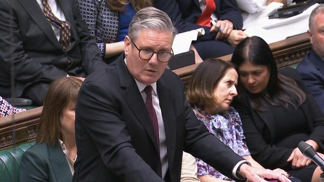 Prime Minister Sir Keir Starmer 