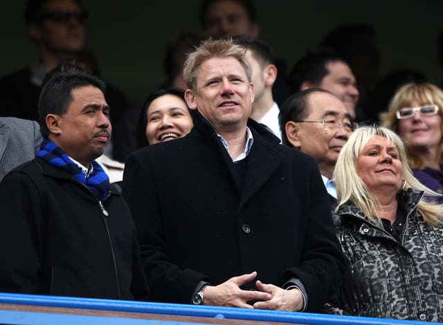 Proud father Peter Schmeichel was in the stands as his son Kasper made his Darlington debut at the age of 19