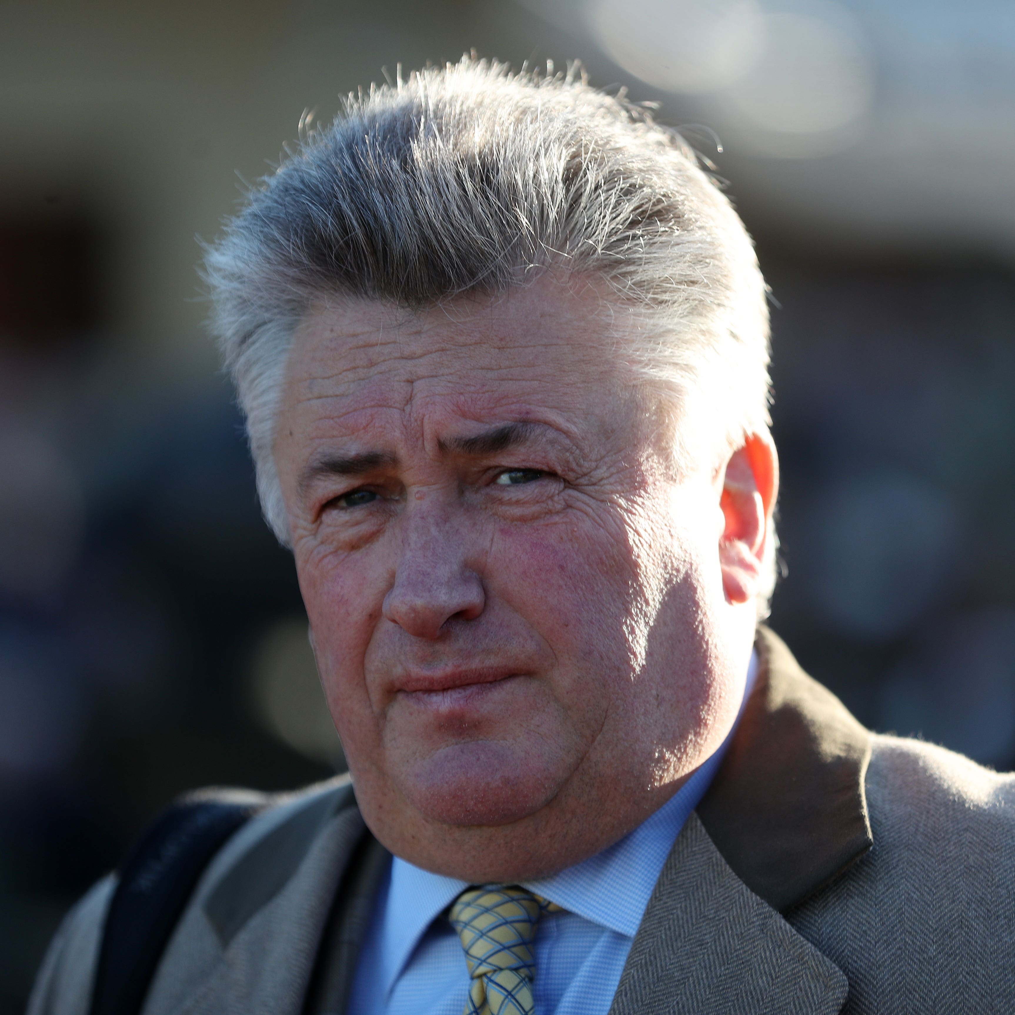 Trainer Paul Nicholls who was on the mark at Taunton on Wednesday with Romain De Senam