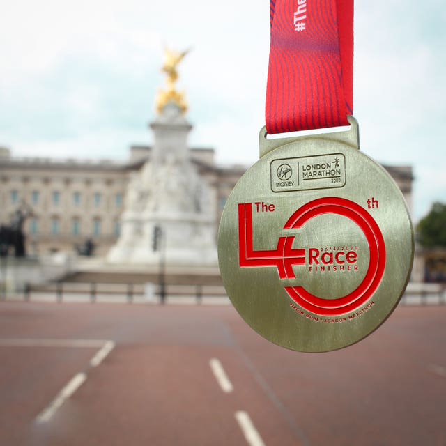 Medal for the 40th London Marathon is finally revealed Dumbarton and