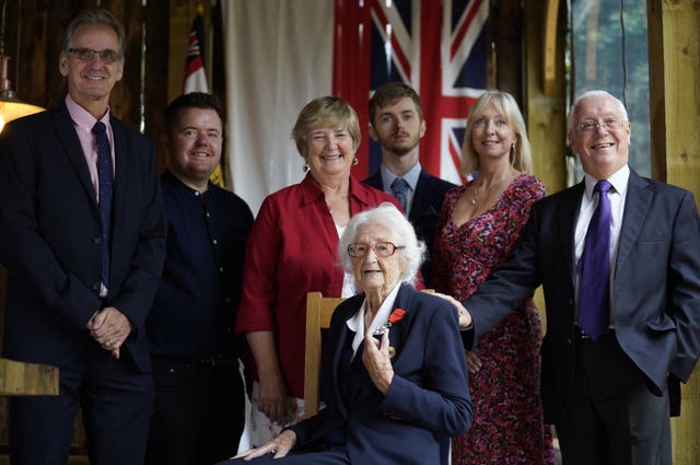 Bletchley codebreaker and her family