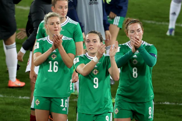 Northern Ireland can now no longer qualify for next year's Women's World Cup (Liam McBurney/PA)