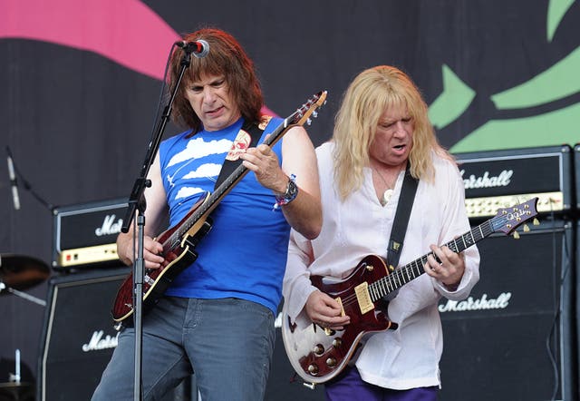 Spinal Tap at the 2009 Glastonbury Festival 