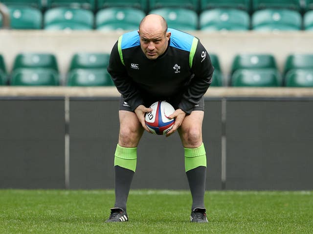 Ireland Captain’s Run – Twickenham Stadium