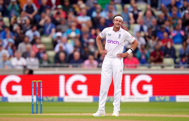 Things went dramatically wrong for Stuart Broad