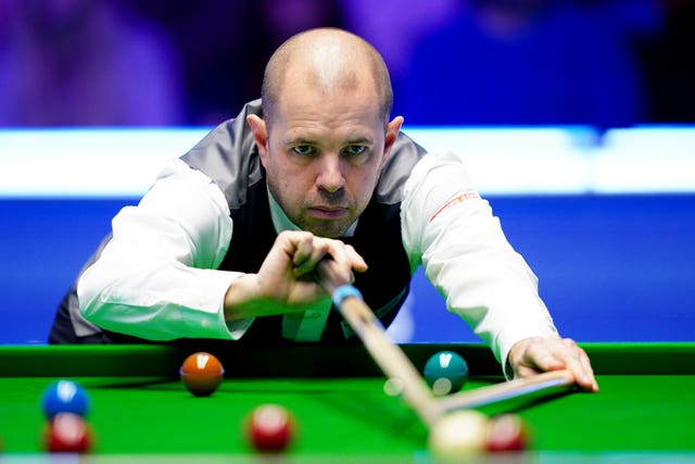 Barry Hawkins, pictured, got the better of Neil Robertson