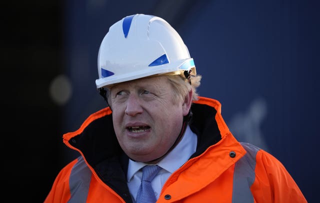 Prime Minister Boris Johnson spoke about the advantages of Brexit during a trip to Tilbury docks