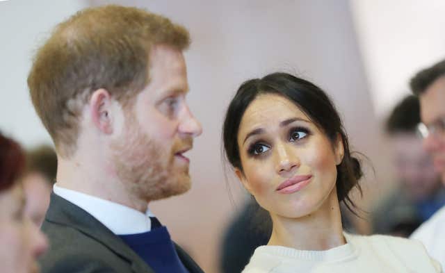 Baby products? We'll need the whole lot, jokes Meghan ...