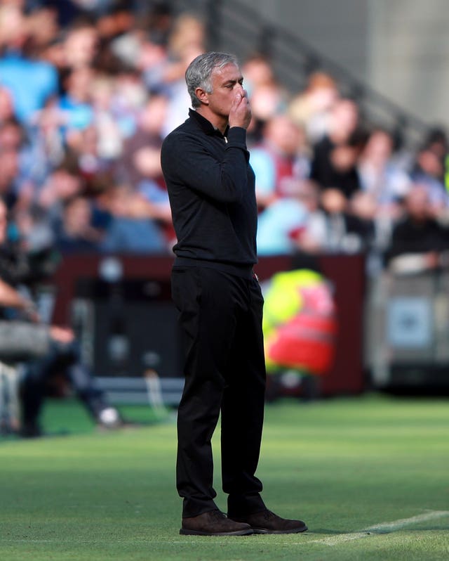 Manchester United manager Jose Mourinho