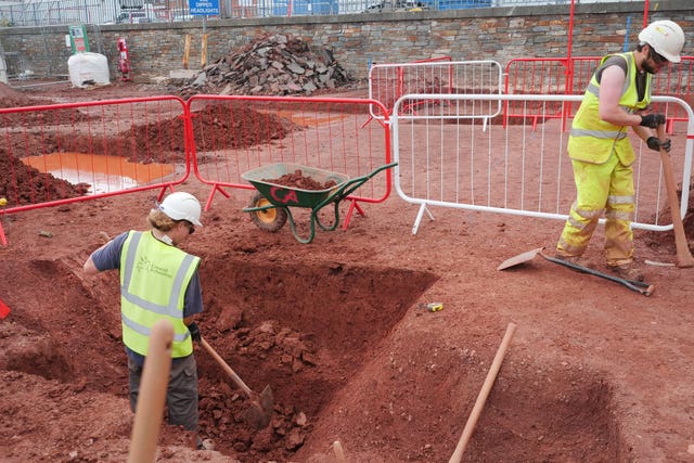 Roman fort discovered under Exeter bus station