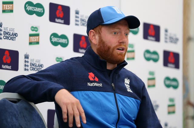 Bairstow in his press conference