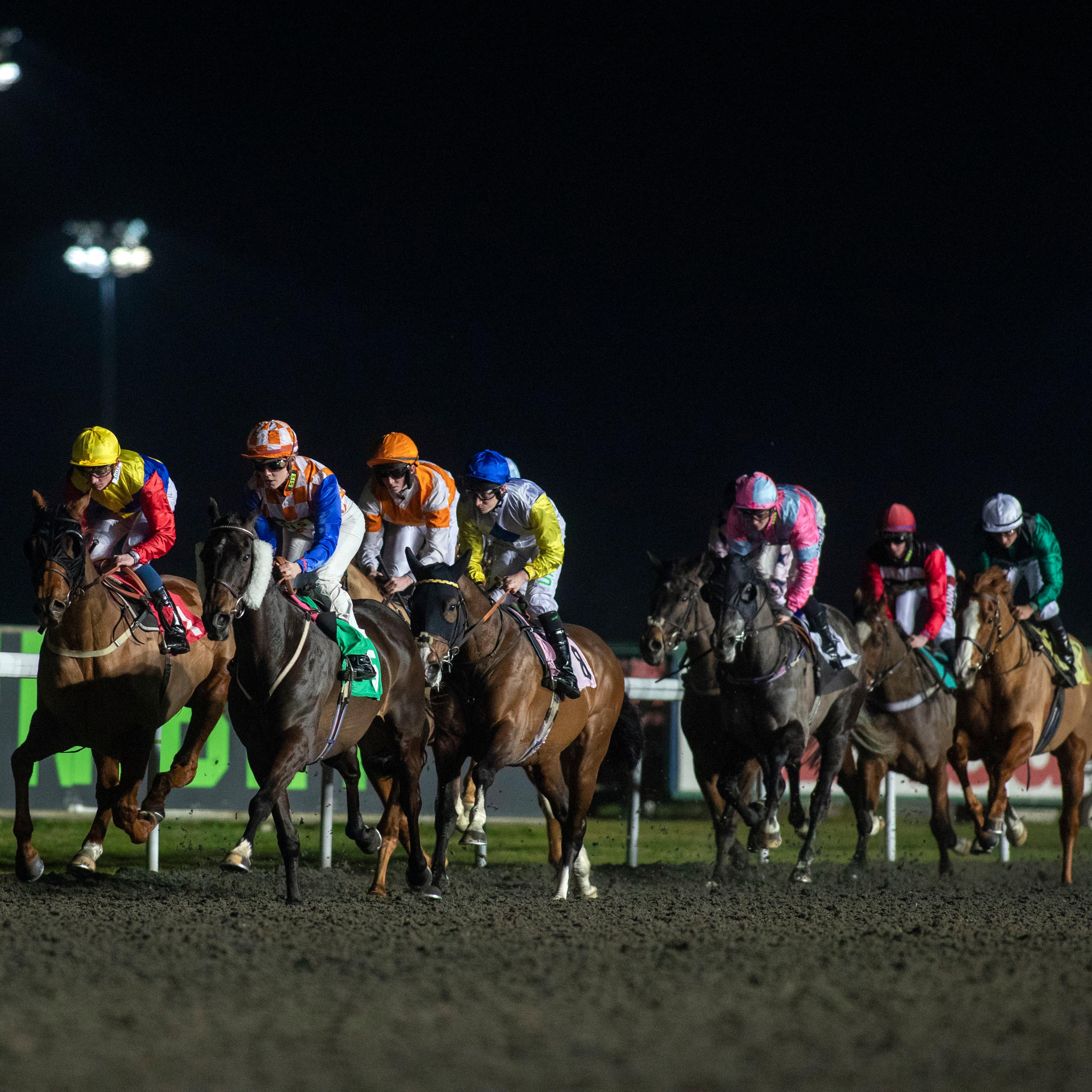 Racing at Kempton