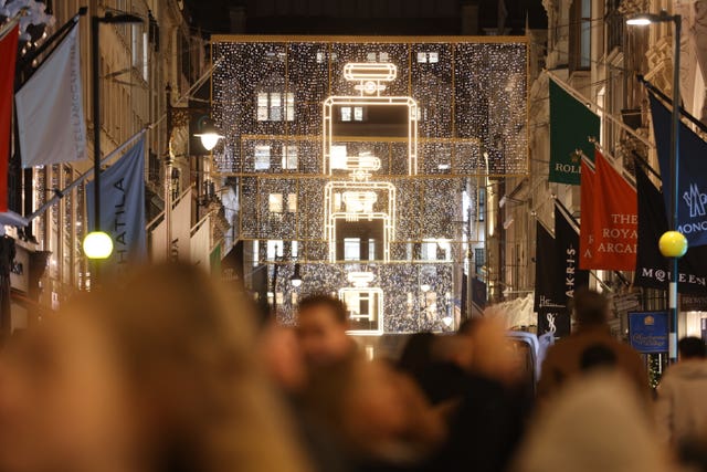 Bond Street Christmas Lights