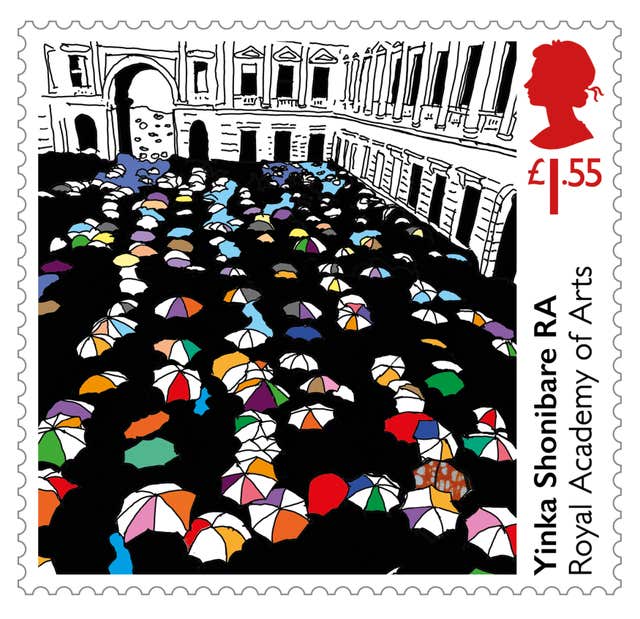 Yinka Shonibare's stamp (Royal Mail/PA)